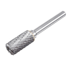 5pcs 6x12mm Double Lines Rotary File Burr Tungsten Carbide Rotary Cutter Files for Rotary Drill