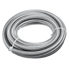 10 Feet 1000 PSI AN8 Nylon And Stainless Steel Braided Gas Line Hose