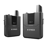Wireless Lavalier Microphone System Receiver Transmitter Kit Video Recording Mic for Camera Phons Tablet Camcorder