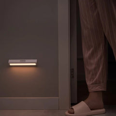 LED Induction Night Light Human Body Sensor 2 Brightness Level 8 Months Standby Time Wireless For Bedroom Closet