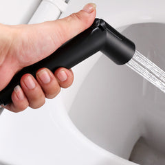 Hand Held Shower Head Bidet Toilet Spray Jet Kit W/Hose Holder Cleaning Sprayer