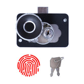 Automatic Intelligent Fingerprint Cabinet Lock Portable Keyless USB Rechargeable Drawer Lock for Home &Office Furniture Wardrobe Fast Recognition