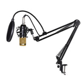 Live Microphone Sound Card Bracket Set Anchor Link Tripod Stand Fantoomvoeding Equipment