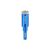 5Pcs 6-16mm Durable Diamond Coated Core Drill Bit Dry Drilling For Glass Marble Granite Quartz Porcelain Ceramics