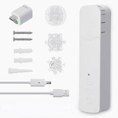 Wifi Smart Bead Curtain Motor Electric Roller Blind Manual Control Voice Control Work with Tuya Smart Life APP Support Google Home Alexa