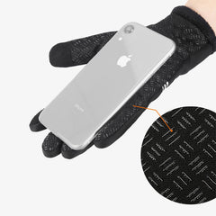 Touch Screen Antislip Waterproof Gloves Reflective Cycling Bicycle Bike Gloves Winter Warm Gloves Sports Gloves