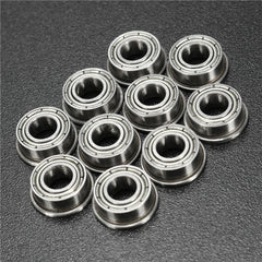 10pcs 5x10x4mm Flanged Ball Bearings Double Shielded Ball Bearing