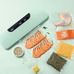 Automatic Vacuum Sealer Food Sealer Plastic Sealer Household Packaging Machine European Standard Vacuum Sealer