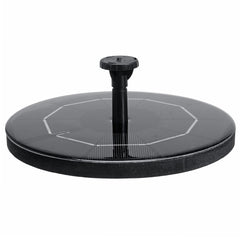 8-in-1 Solar Bird Water Fountain Set 3.5W Circle Floating Pump for Working at Cloudy or Night
