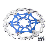 180 / 160MM Stainless Ultra Light 6pcs T25 Screws Floating Disc MTB Bike Brake Rator
