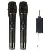 2 Wireless Microphone VHF Professional Mic Transmitter Receiver DJ For Square Speaker Mixer Live Sound Card K Song Karaoke
