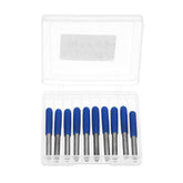 10pcs 15 Degree 0.1/0.2/0.3mm Tip 3.175mm Shank Engraving Bit CNC Tool