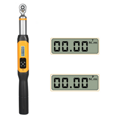 Preset Torque Wrench 10Nm Adjustable 1.4-inch LCD Digital Display 100 Groups Data Storage Peak & Real Time