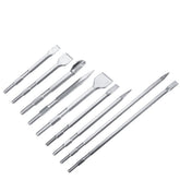 17mm SDS Plus Chisel Flat/Point/U Type For Electric Hammer Drill Jackhammer 0810/0840