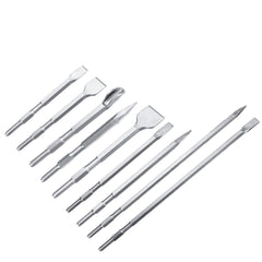 17mm SDS Plus Chisel Flat/Point/U Type For Electric Hammer Drill Jackhammer 0810/0840