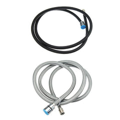1.5m Nylon Black/Grey Water Pipe Water Hose For Kitchen Pull Out Mixer Faucet Spare Part