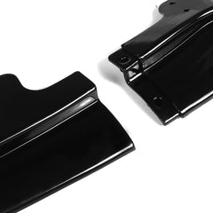 Front Bumper Lip Spoiler For Subaru Impreza WRX Sti S204 2006-2007 Glossy Black Splitter Cover Trim Body Kit 3PCS