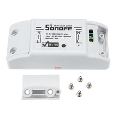 WIFI Wireless Smart Switch Remote Control Socket APP Timer AC90-250V 50/60Hz Works with Amazon Alexa Google Home Assistant Nest IFTTT,5Pcs 10A 2200W