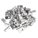 50pcs 40 Series T Slot Elastic Nut Round Roll Spring Nut for 40 Series Aluminum Profile