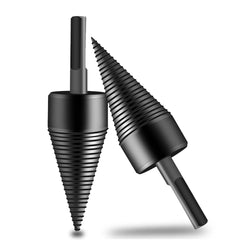 32mm Household Splitter Drill Bit L140mm Square Round Hex Shank Steel Kindling Firewood For Hand