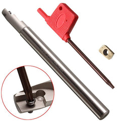 Turning Tool Holder with APMT1135PDER Insert and Wrench