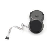 1.5M Round Tape Measure Ruler Automatic Telescopic Ruler PVC Black Tape Measure for Home Office Stationery Supplies