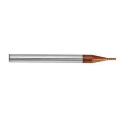 5pcs 1mm 4 Flutes Tungsten Carbide End Mill Cutter HRC55 AlTiN Coating End Mill Cutter