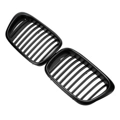 Pair Front Grille Grill Black for BMW E39 5 Series