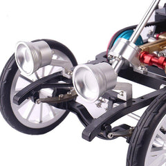 Car Model Single Cylinder Engine Aluminum Alloy Model Gift Collection Toys