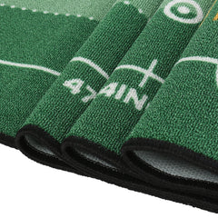50x30CM Golf Putting Mat Practice Carpet Practice Trainer Thickened Non-Slip Indoor Outdoor Park Golf