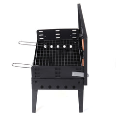 17.32x10.24x8.66inch BBQ Grill Charcoal Folding Cooking Stove Barbecue Accessories Camping Picnic Travel