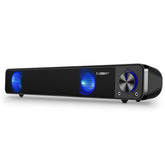 Computer Speakers Wired Computer Sound Bar Stereo USB Powered Mini Soundbar Speakers for PC Tablets Laptop Desktop Projector Cellphone
