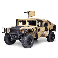 Standard 2.4G 4WD RC Car U.S.4X4 Military Vehicle Truck w/o Battery Charger in Camouflage Yellow Color