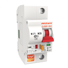 1P WiFi Smart Circuit Breaker Overload Short-circuit Protection Works with Alexa Google Home