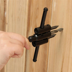 30mm-120mm Adjustable Circle Cutter Metal Wood Hole Saw Drill Bit