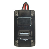 5V 2.1A USB Port Dashboard Volt Meterr Phone Charger