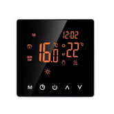 Smart Home High-power Touch Screen Electric Heating Thermostat without WIFI Function