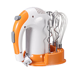 Electric Egg Beater Hand Mixer Stainless Steel Whisk Milk Cake Flour Baking 300W