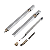 Six-sided Stainless Steel Tactical Pen Brass Business Signature Tool Pen For Self-protection Security Emergency