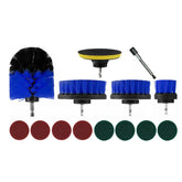14pcs Drill Brush Tub Clean Electric Grout Power Scrubber Cleaning Tool Kit
