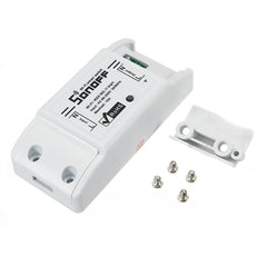 WIFI Wireless Smart Switch Remote Control Socket APP Timer AC90-250V 50/60Hz Works with Amazon Alexa Google Home Assistant Nest IFTTT,2Pcs Basic 10A