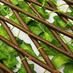 70CM Stretchable Artificial Faux Ivy Leaf Privacy Fence Screen Hedge Decor Panels Garden Outdoor