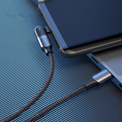 60W/100W Type-C Charging Cable C to C PP Braided Wire Support PD QC FCP Charging Protocol For Smartphone Tablet Laptop