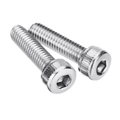 M4SH3 50Pcs M4 Stainless Steel Hex Socket Cap Head Screws Bolts 6-20mm Optional Length
