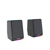 USB+3.5mm Wired Computer Speaker 360 Surround Sound Antimagnetic Technology Hi-Fi Sound for PC Laptop