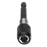 10pcs 75mm 1/4 Inch Hex Screwdriver Bit Holder Quick Release Extension Bar