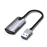 USB2.0 4K High Definition Video Capture Card Adapter for Game Live Stream