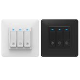 WiFi Smart Push Button Curtain Roller Blinds Shutter Switch Tuya Remote Control Motorized Motor Works with Alexa Google Home