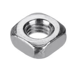 M5 304 Stainless Steel Square Nut Machine Screw Nuts 50Pcs