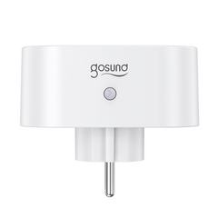 Smart Plug 2 IN 1 Dual EU Plug WiFi Outlet 16A Socket APP Remote Control Electricity Statistics Home Light Switch Timer Works With Alexa Google Home